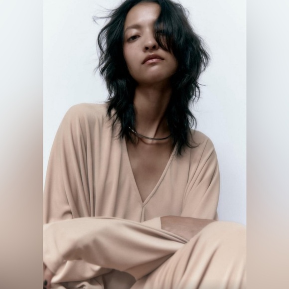 Zara Bat Wing Maxi Dress - Picture 3 of 11